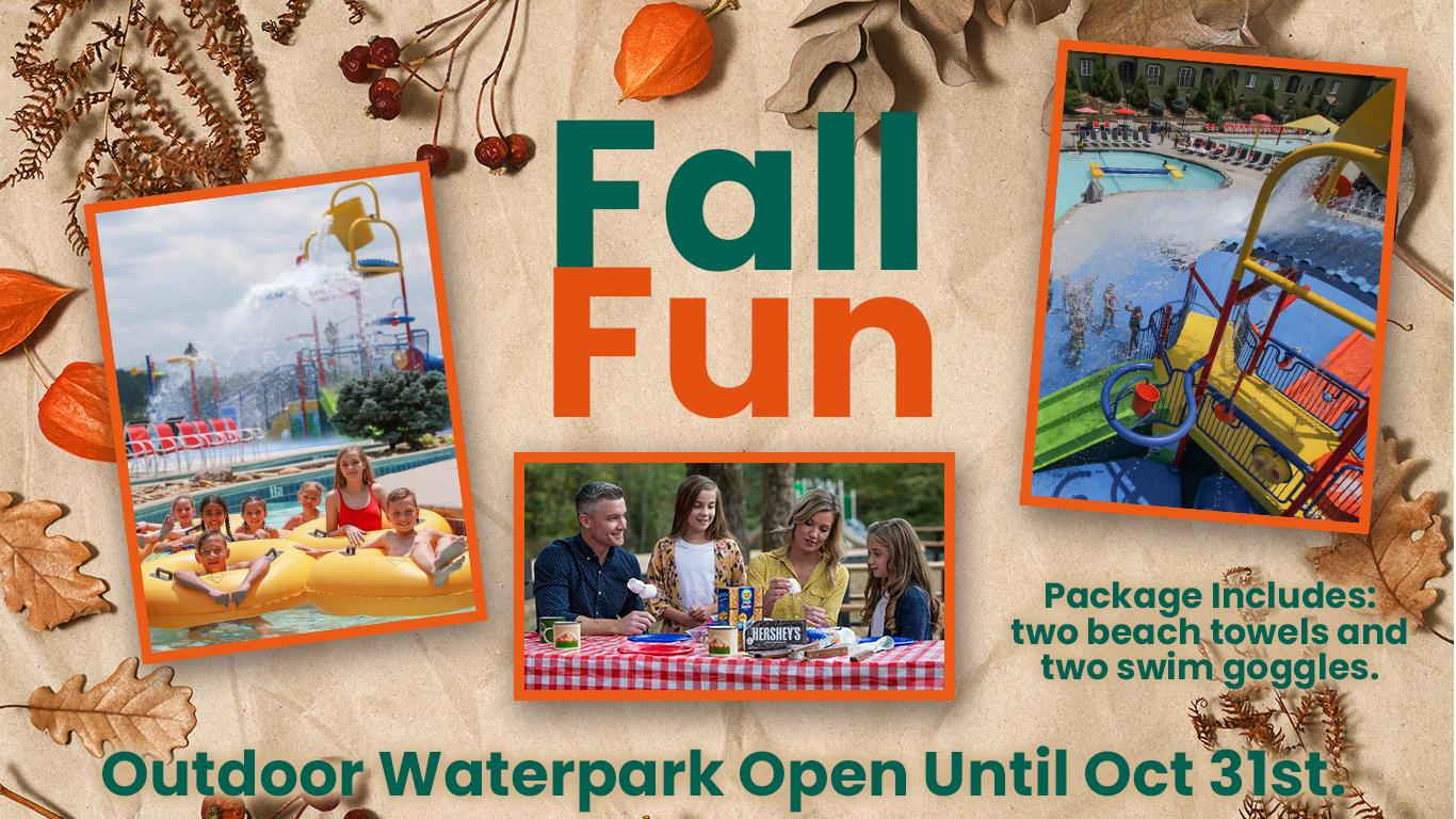 Fall Waterpark Fun