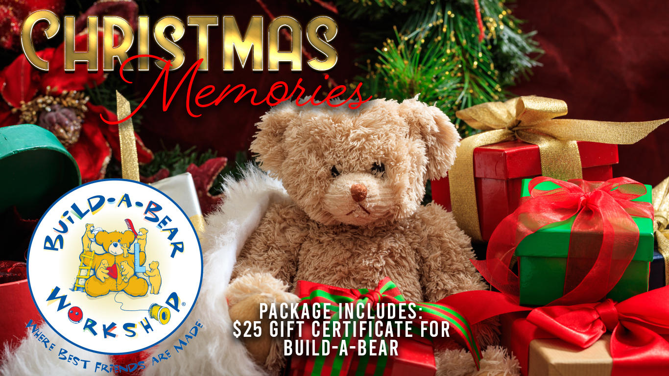 Ad image for Creekstone Inn vacation package that includes a gift certificate to Build-A-Bear.